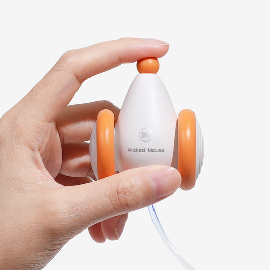 interactive orange mouse